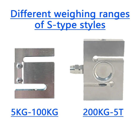 S Shape Tension And Compression Load Cell Sensor Indicator Instrument For Control System Applications, different weight ranges