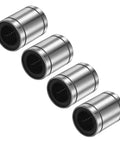LM20UU Linear Ball Bearings 20mm Bore 32mm OD 42mm Length Four Pack Double Sided Rubber Sealed Rod Liners visible