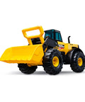 Steel Front Loader Toy Truck For Kids Ages 3 And Up, Built Tough With A Steel Frame And Sturdy Plastic, Yellow, Outdoor Play Vehicle
