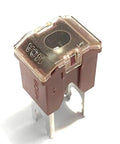 Direct Fit 140 Amp Battery Fuse Block Replacement For Toyota Nissan Ford Hyundai, clear casing, 18mm main post, close-up view.