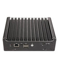 Kickstart Your Network Game With This Rock Solid Firewall Mini Computer Featuring A Pentium Gold Chip Four Blazing GbE Ports Sim Slot Opnsense Pfsense Ready Plug In And Tackle Heavy Routing Tasks Straight Out The Box, showing the back panel with USB ports.