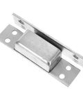 Sturdy Invisible Hinge For Secret Door And Hidden Cabinet Heavy Duty Metal Barn Door Hinge For Residential And Commercial Use Replacement Hinges High Load Bearing Yardenfun, silver color