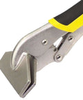 Locking Sheet Metal Clamp Duckbill Pliers 9.72 Inch High Carbon Steel Adjustable Opening Up To 2.76 Inches Welding Tool, close-up view
