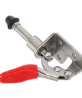 Stainless Steel Toggle Clamp With Quick Release, Heavy Duty Welding Fixture Hand Tool for Metal Plates and Circuit Boards