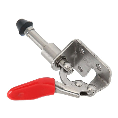 Stainless Steel Toggle Clamp With Quick Release, Heavy Duty Welding Fixture Hand Tool for Metal Plates and Circuit Boards