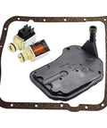 4L60E Shift Solenoid Valve A And B With Transmission Filter Gasket Kit For 1998 Up GM Trucks And SUVs Replaces OEM 10478112 10478120
