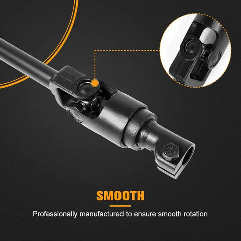 Close-up of Toyota Tundra And Sequoia Steering Column Shaft Assembly Direct Fit Replacement For 2007 Through 2021 Models With 45203 0C011