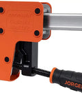Heavy Duty 36 Inch 90 Degree Parallel Steel Bar Clamp For Woodworking And Cabinet Build With Multi Plate Clutch Mechanism