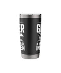 Black Sailplane Pilot Insulated Stainless Steel Tumbler For Glider Enthusiasts And Soaring Fans, Perfect For Towplane Launches Ridge Soaring Thermals And Club Flights, Funny Glider Gift For Men And Women