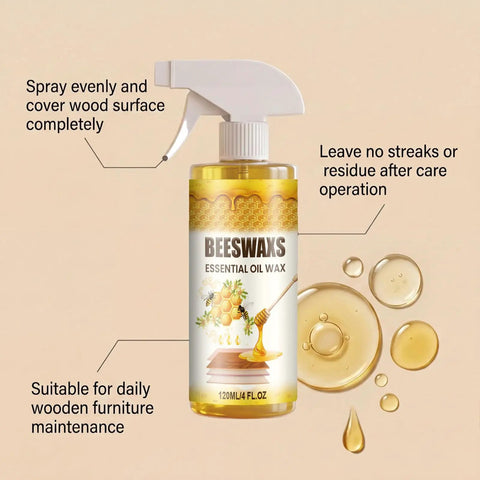 Natural Beeswax Furniture Polish Spray For Wood Tables And Cabinets Restores That Top Shelf Shine And Helps You Get Dope Results In Just A Few Quick Sprays Without Any Fuss, essential oil wax spray bottle.