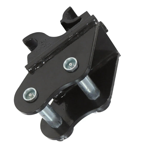 Mechanical Quick Change Hitch For Mini Excavator Attachments, Universal Quick Coupler Fits Most Up To 3 Ton Diggers, black metal build