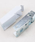 Universal Freezer Door Hinge With Integrated Spring Replacement Casing for Refrigerator Doors and Drop Down Spring Hinge
