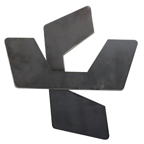 Universal Mini C Notch Kit Weld On Square Under Bed Notch For Frame Stability Keeps Wheel Alignment And Smooth Ride With Easy Weld In Install For Heavy Duty Truck Builds, 3/16 steel