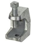 Heavy Duty Malleable Iron Beam Clamp With 1/4-20 Threads For Flanges Up To 15/16 Inch, Bright Zinc Electroplate Finish