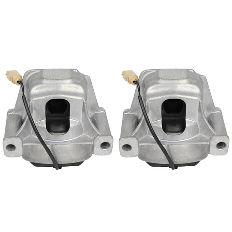 Heavy Duty Engine Motor Mount Set For Audi A4 A5 Allroad Quattro 2.0L 3.2L 2009 2010 2011 2012 2013 2014 2015 2016 2017 garage-ready brackets, metal and rubber construction.