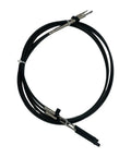Close-up of 2 Pack 10 Ft Marine Control Cables for Boat Throttle and Gear Shift Gen I 600A Style Replacement Cable Set CC17910