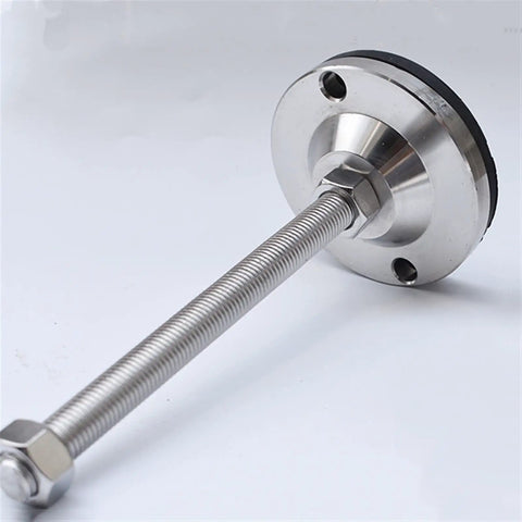 Heavy Duty Stainless Steel Leveling Feet For Furniture Adjustable Height Non Slip Support Feet Easy Install Durable Anti Scratch Build Stable Balance No Wobble And Floor Safe Construction close-up