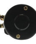 Heavy Duty 12 Volt Winch Motor Replacement For Cam Industries Hickey Tulsa Machinery, black motor with terminals.