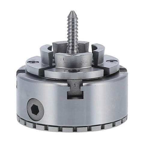 Self Centering 4 Jaw Lathe Chuck M40 96mm Woodworking Clamp Tool With Wrenches For Precise Centering And Rock Solid Hold On Wood Lathes
