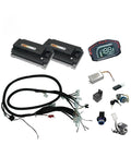 Dual Drive Wiring Harness For Four Wheel Electric Vehicles With Beast Grade Bend Resistant Cables Precision Fit Terminals And No Sweat Plug Up For Solid Hookups includes controllers and connectors.