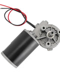 24V 80W 220RPM Brushed DC Gear Reduction Motor With Left Position Mount High Efficiency Gearbox SDX20U gearbox wires view