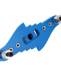 Versatile Adjustable Self Center Dowel Jig Kit With Center Scriber For Woodworking Drilling And Marking Tools blue metal tool