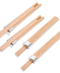 Heavy Lifter Solid Wood Drawer Slides 16 Inch Bottom Center Mount Replacement Kit Reinforced With Iron Sleeves for dresser gliding.