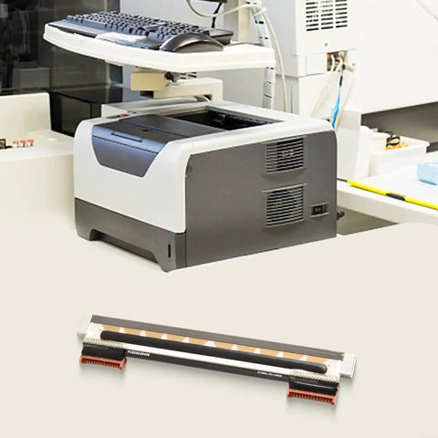 300Dpi Thermal Print Head For ZD620 Barcode Label Printer Workhorse Spare Part Built For High Speed Warehouse Labeling And Logistics Scanning Delivers Sharp Text At Any Setting Long Lasting Reliable Daily Use; thermal print head close-up