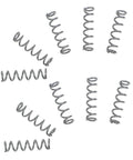 10 Pack High Tensile Stainless Steel Compression Springs Assortment Kit Perfect For DIY Mechanical Mods, Small Hardware Repairs, And Precision Shock Absorption Tasks That Actually Hold Up On Your Next Build Project. Stainless steel compression springs, assorted sizes, 10 pack
