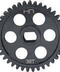 Steel Spur Gear 39T 1.0 Mod For Arrma 1/5 Outcast Upgrade CNC Machined Hardened Steel With Black Oxide Coating For Durability