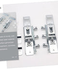 Veemoon two-piece concealed cabinet hinges, cold-rolled steel, corrosion-resistant for kitchen cabinets