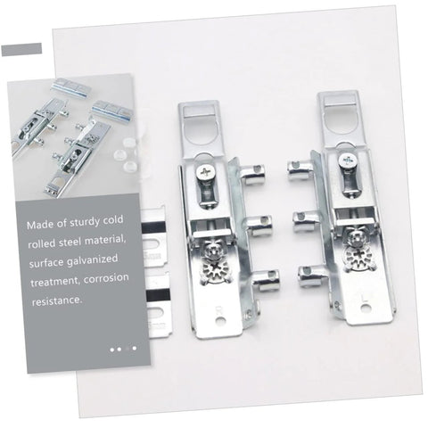 Veemoon two-piece concealed cabinet hinges, cold-rolled steel, corrosion-resistant for kitchen cabinets