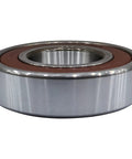 Smooth Operator 6206 2RS Single Row Deep Groove Ball Bearing With Double Rubber Seal 30X62X16mm Dimensions showing side view.