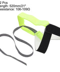 12 Pack ESD Anti Static Foot Heel Straps and Wrist Strap Kit, adjustable, 520mm length, 106-109 Ω for electronics grounding