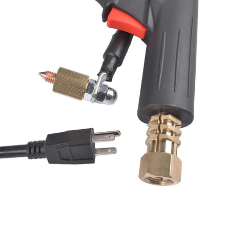Pro Grade Dent Repair Kit With Stud Welder Puller Heavy Duty 110V 3500W Spot Welder Auto Body Tool components close-up