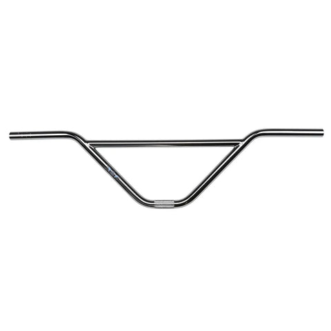 Super Big Honkin Cruiser Bar for BMX style cruisers, heavy duty chromoly steel handlebar with 22.2mm clamp, front view.