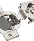 Top Tier Heavy Duty Soft Closing Concealed Cabinet Hinges Three Quarter Inch Overlay Face Frame Mount Compact Build One Pair showing nickel finish