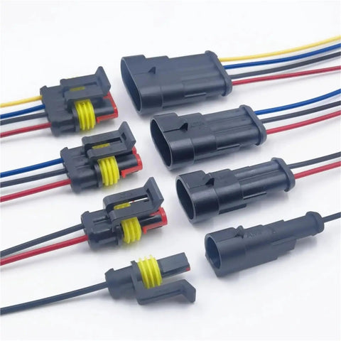 Top Tier Quick Splice Wire Terminal Connector Kit 1 2 3 4 Pin For Car Mods Home Wiring And DIY Projects Reusable Easy Disassemble No Crimping Needed Perfect For Marine Solar And Garden Gadget Fanatics, 1-4 pin wire connectors