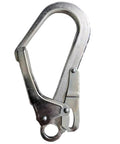 Heavy Duty D Shape Snap Hooks With Alloy Steel Build Pro Grade Quick Locking Mechanism for secure climbing attachment