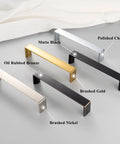 Assorted kitchen cabinet pulls including polished chrome from 10 Pack 5 Inch Polished Chrome Cabinet Pulls For Kitchen Cabinets Drawers Dresser Vanity Cupboards Solid Metal Hardware With 128mm Hole Centers And Two Screw Sizes For Easy Installation