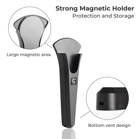 Magnetic Kitchen Scissors All Purpose Heavy Duty Shears With Break Apart Blades For Meat Poultry Veggies Herbs And Pizza Dishwasher Safe Black With Magnetic Holder For Easy Cleaning And Precise Cutting On Every Kitchen Task. magnetic holder and bottom vent design