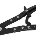 Spindle Snap Ring Pliers for Ford Super Duty Trucks with narrow tips and ratcheting lock, heavy duty design for 2-1/2 inch hub