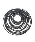 Must Have 20 Pack Round Rubber Belts For Tape Machines, 1mm Diameter, Mixed Lengths, Replacement Transmission Belts