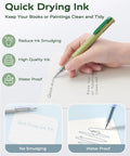 All In One 4 In 1 Multicolor Pens Set With 18 Colors Six Pack For Note Taking Coloring Organizing And Office Or School Use Press To Switch Colors On The Fly And Enjoy Smooth Writing With Vivid Ink, quick-dry pen