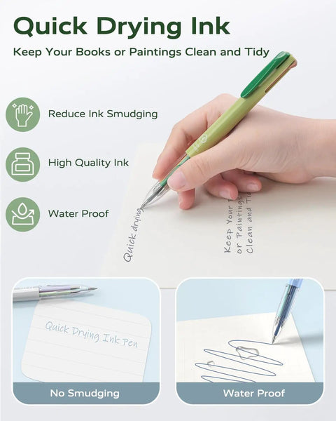 All In One 4 In 1 Multicolor Pens Set With 18 Colors Six Pack For Note Taking Coloring Organizing And Office Or School Use Press To Switch Colors On The Fly And Enjoy Smooth Writing With Vivid Ink, quick-dry pen