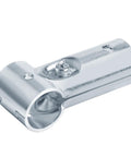 Silver Fanmao 8 Sets T Pipe Connectors Tee Clamps for 1" EMT, Structural Pipe Fitting made of 3/32" thick electro-galvanized steel