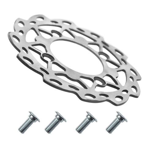 190mm Brake Disc Rotor Plate For 50cc To 125cc Chinese Pit Dirt Bikes Like SSR Apollo Taotao Coolster Lifan YCF Kayo Roketa And More Beefed Up Heavy Duty Performance Upgrade For Everyday Rides with bolts