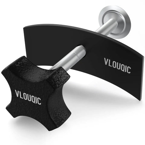 Heavy Duty Brake Caliper Compression Tool For Quick Pad Replacement, showing front view with ergonomic knob and steel rod