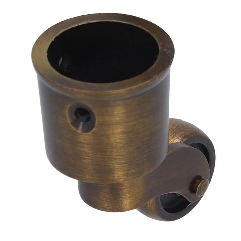 Rcniso Precise Round Cup Caster, Silent Heavy Duty Caster, Diameter Swivel for Furniture, Zinc Alloy Material close-up view.