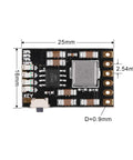 No Cap Needed On This Hella Sharp 6 Pack Of 2A 5V Charge Discharge Integrated Modules With 4 In 1 Lithium Battery Protection And Bright Level Indicator, close-up view of Module dimensions.